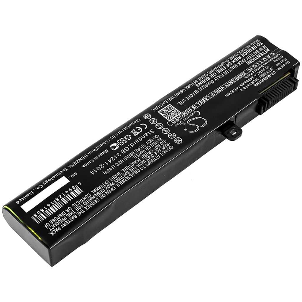 Batterier Ersätter GL72 7RD-075XES