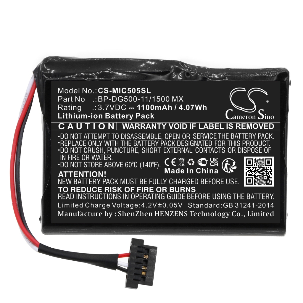 Batterier för navigering (GPS) Mio CS-MIC505SL