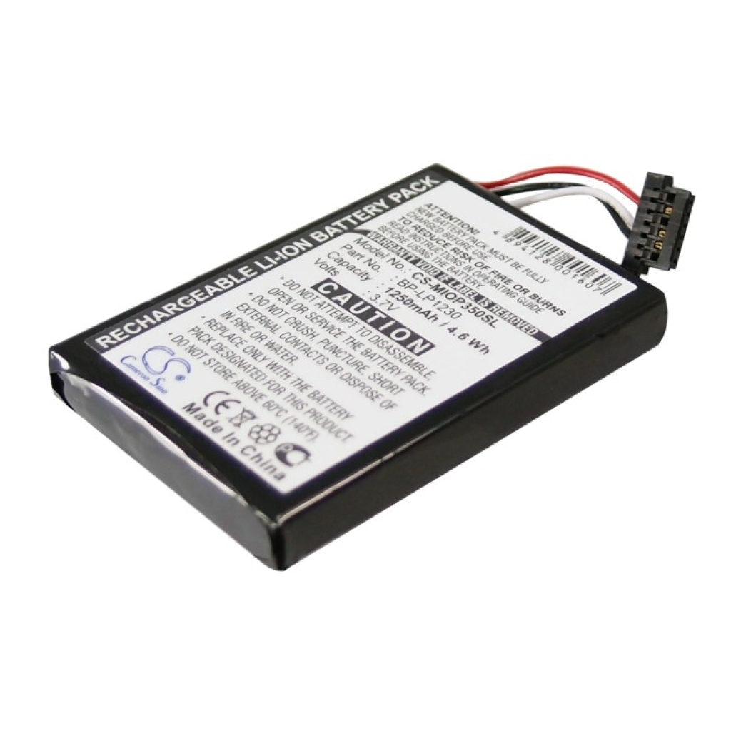 Batterier för navigering (GPS) DUNLOP CS-MIOP350SL