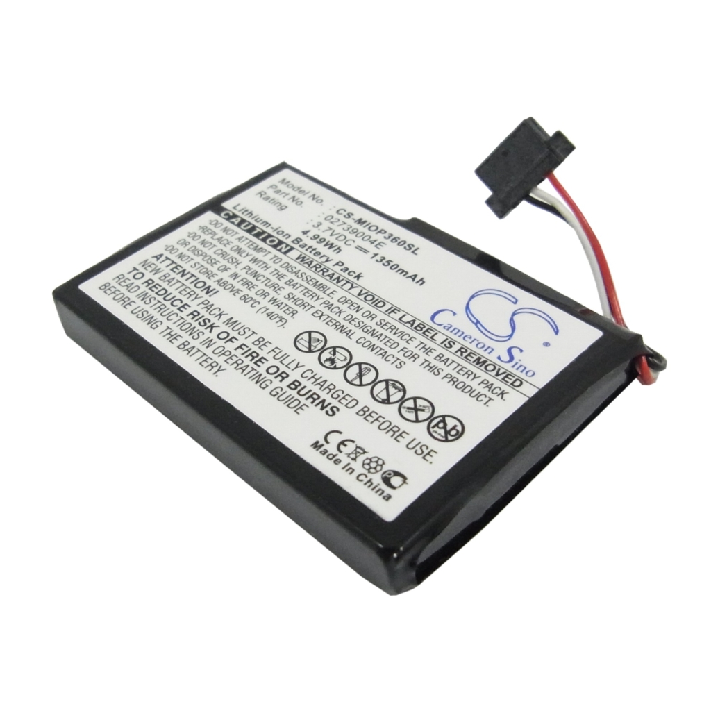 Batterier för navigering (GPS) Transonic CS-MIOP360SL