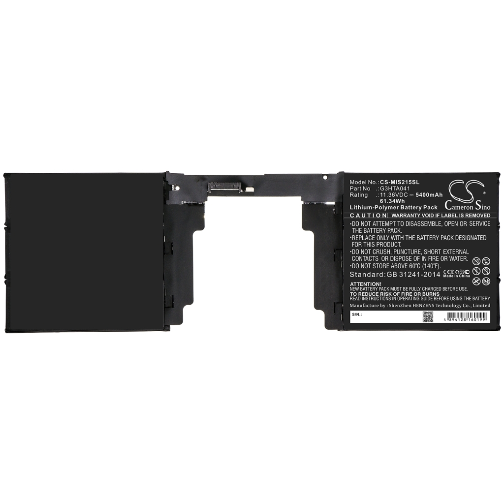 Battery Replaces G3HTA041