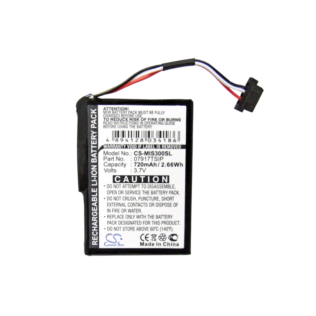 Battery Replaces 07917TSIP