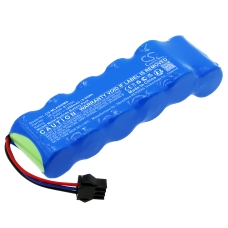 Compatible battery replacement for Micro medical 69100700,B11554,MLA5009