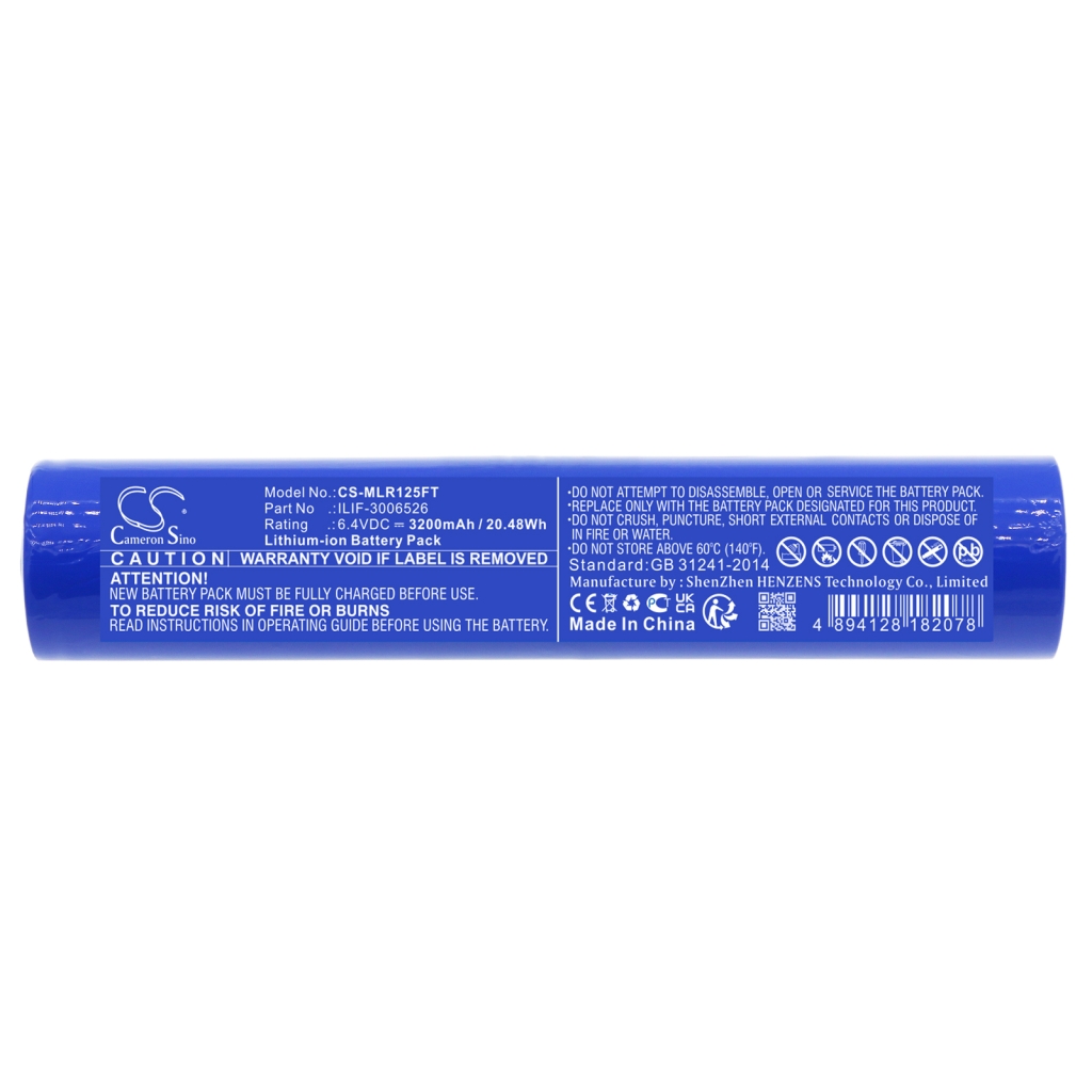 Batterier Ersätter ILIF-3006526