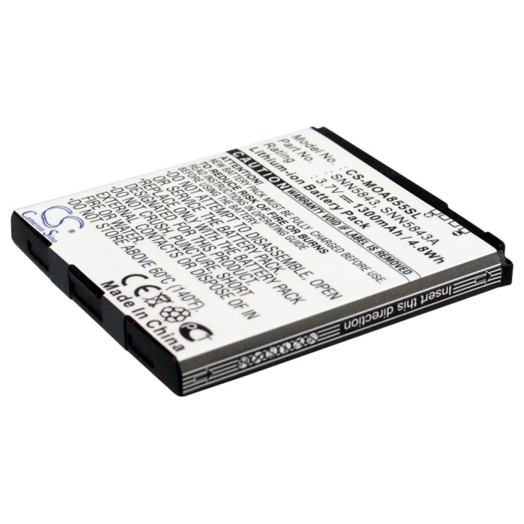 Batterier till bärbara datorer Motorola CS-MOA855SL