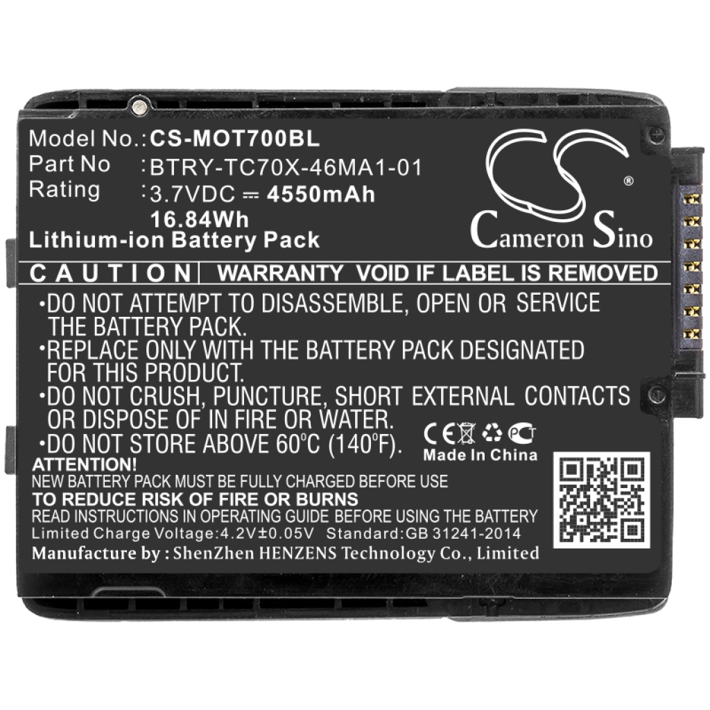 Batterier Ersätter TC700K-0MB22B0-US