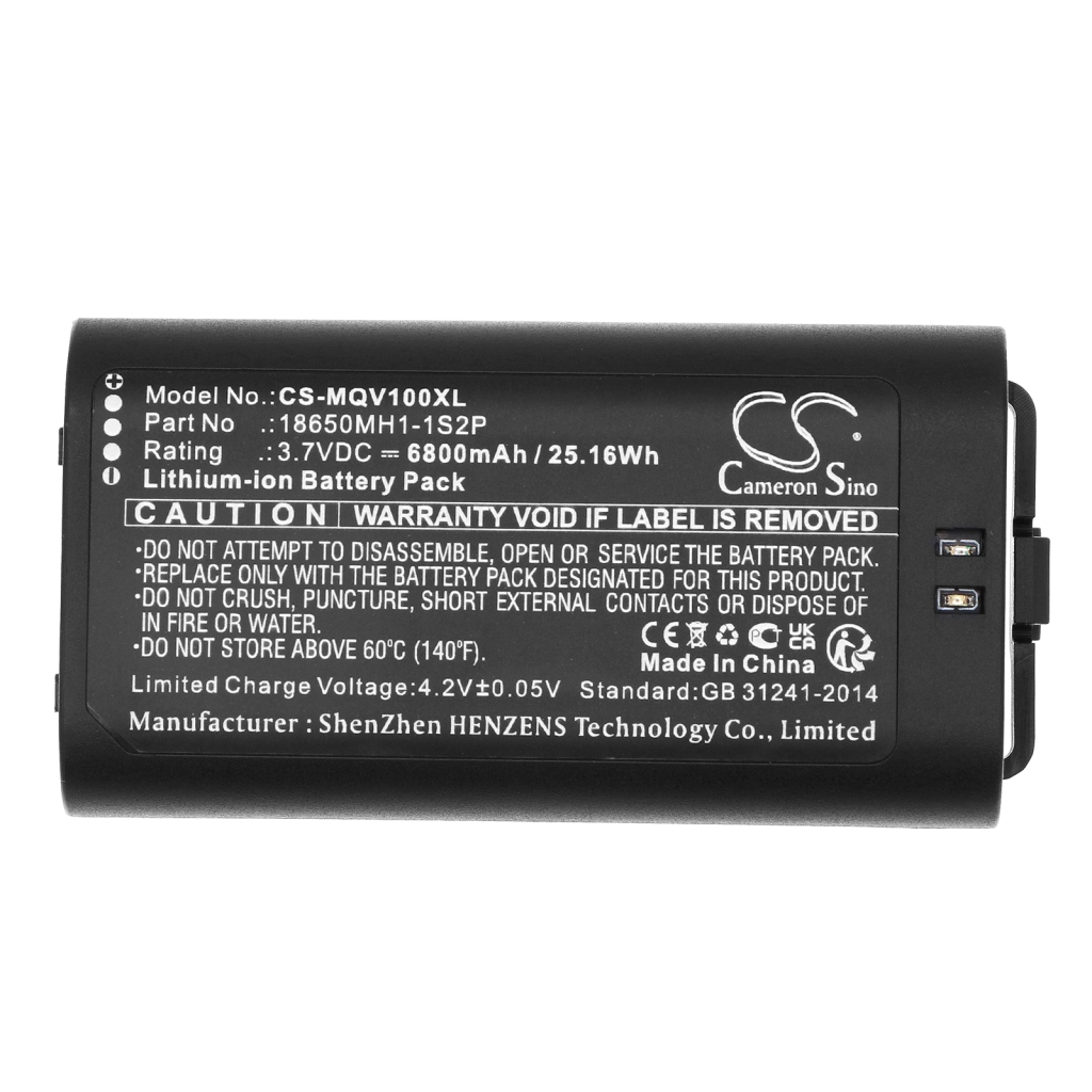 Batterier för hemsäkerhet Myq CS-MQV100XL