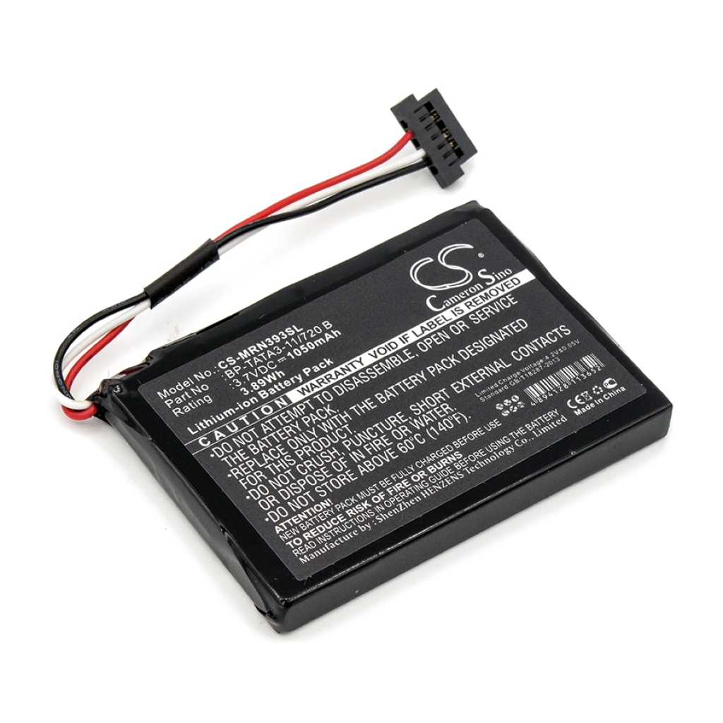 Batterier Ersätter RoadMate N393M-4300