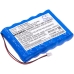 Batterier Ersätter Spirolab Spirometer III colour