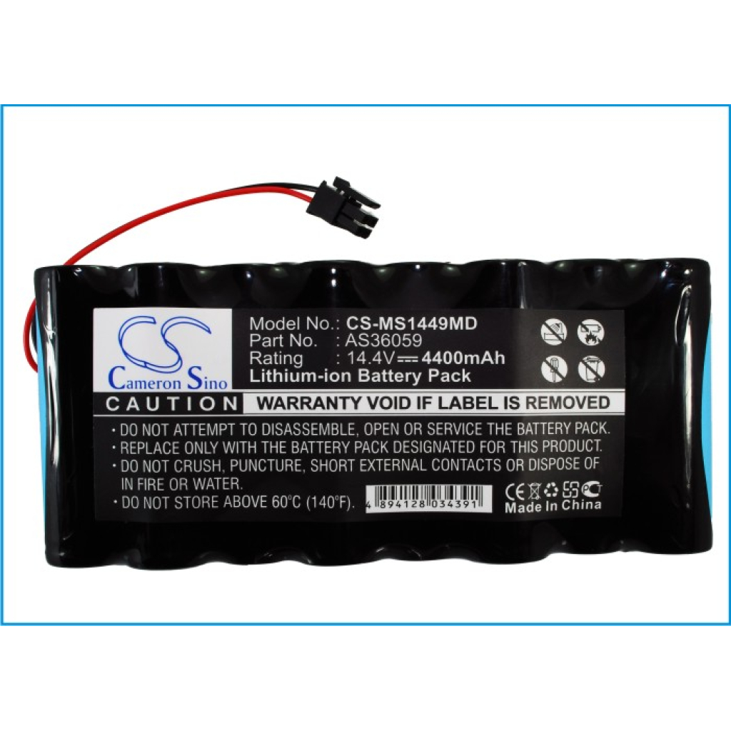 Batterier för medicintekniska produkter Drager CS-MS1449MD