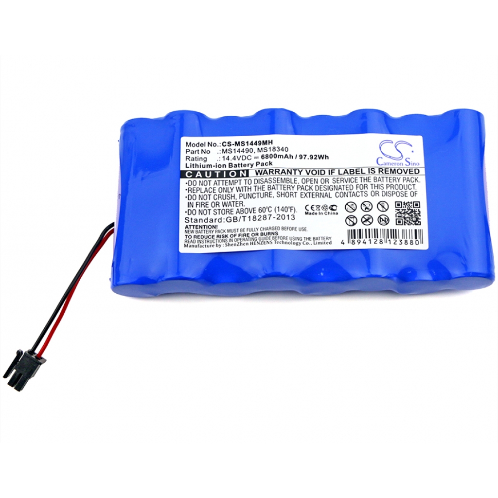 Batterier för medicintekniska produkter Drager CS-MS1449MH