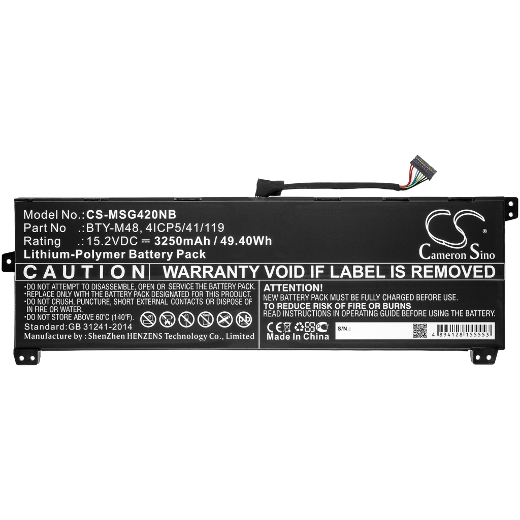 Battery Replaces 4ICP5/41/119