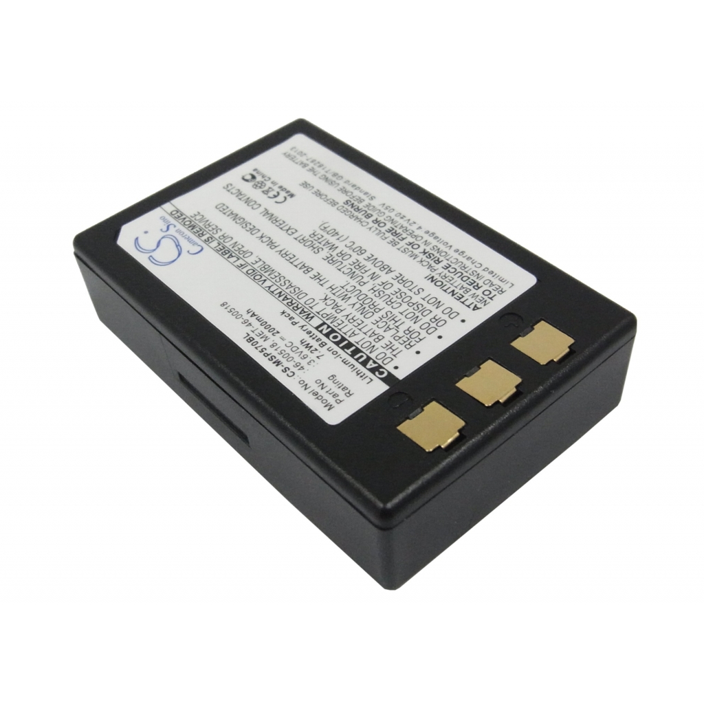 Batterier för skanner Metrologic CS-MSP570BL