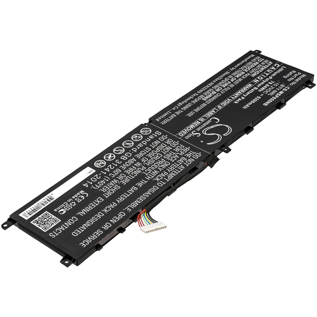 Batterier till bärbara datorer MSI CS-MSP650NB