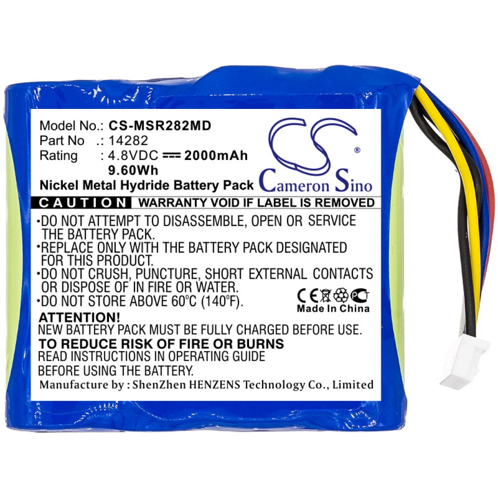 Batterier Ersätter pulse oximeter Radical7 Color Screen