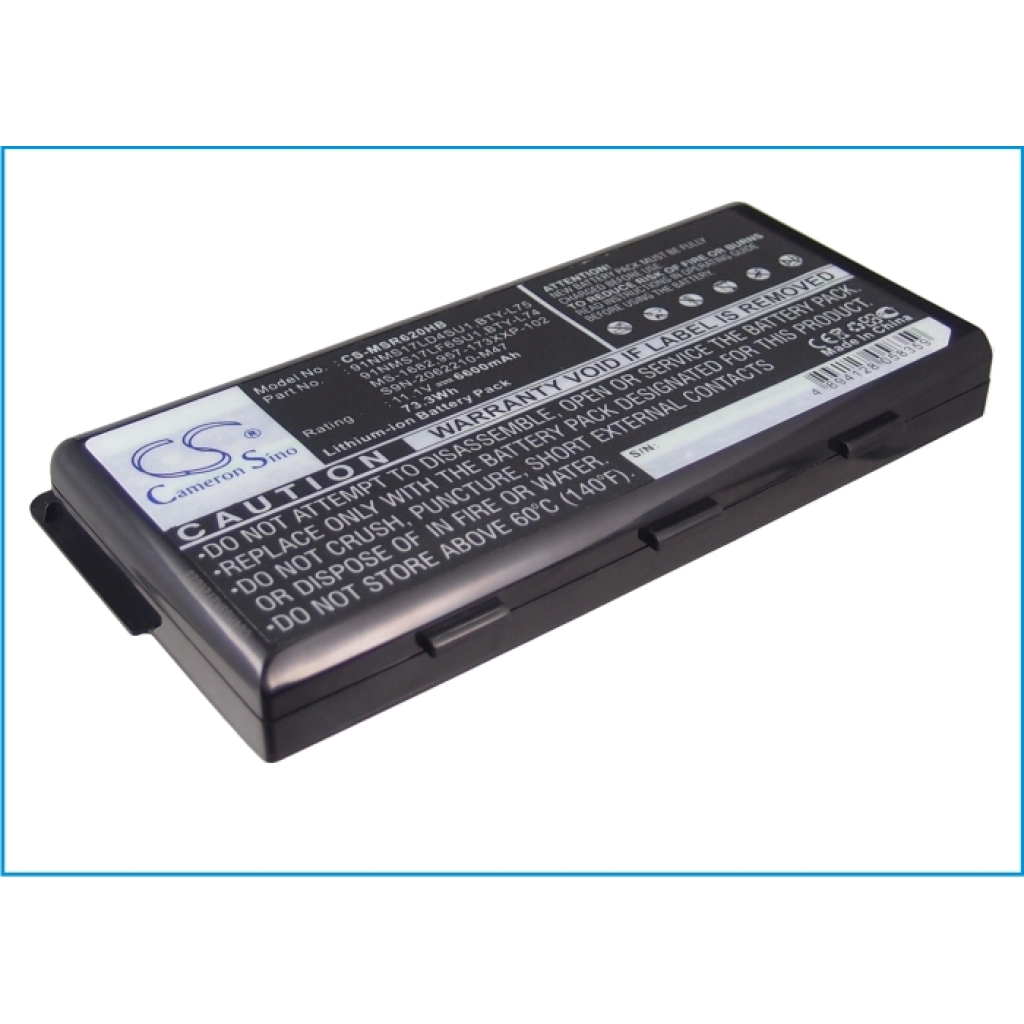 Notebook battery MSI CR610 MS-3801