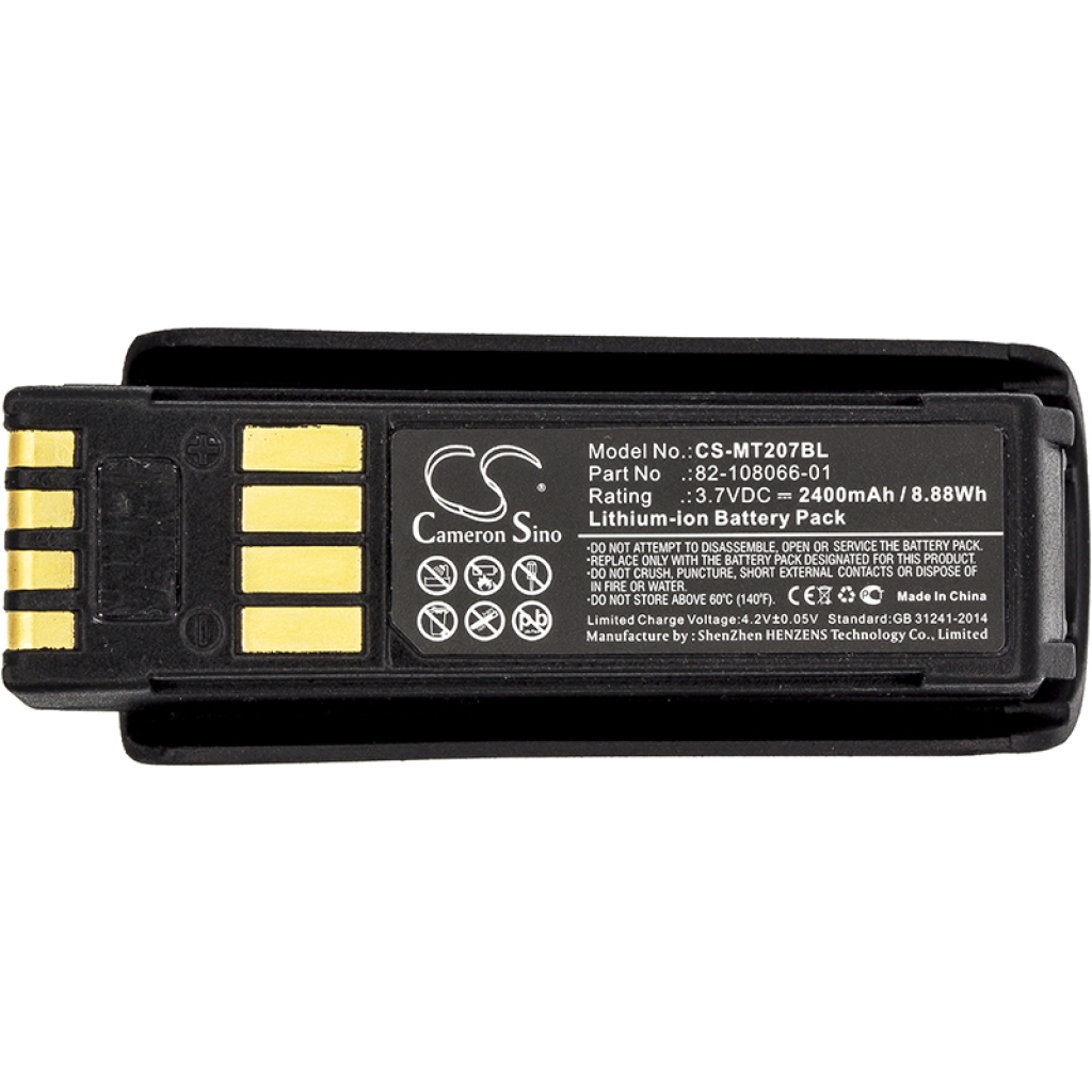Batterier för skanner Motorola CS-MT207BL