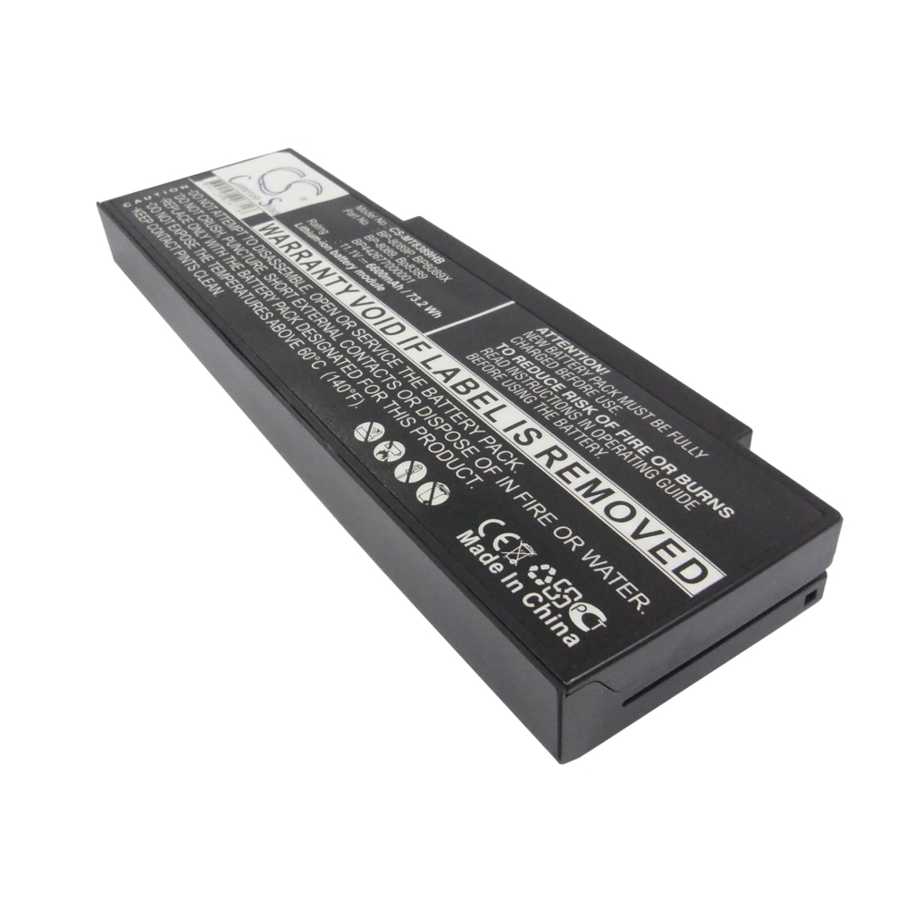 Batterier till bärbara datorer Mitac CS-MT8389HB