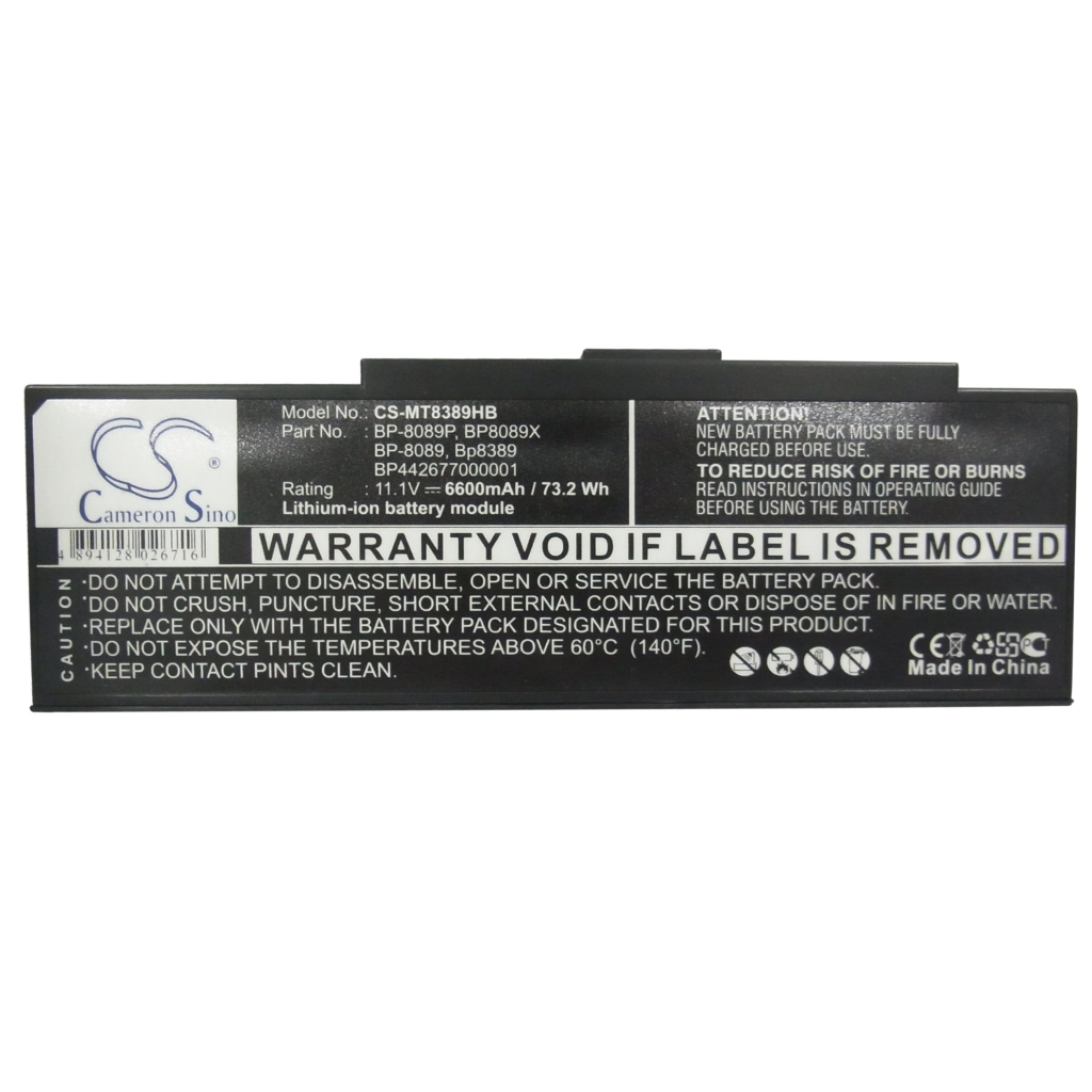 Notebook battery Packard Bell EasyNote SW86