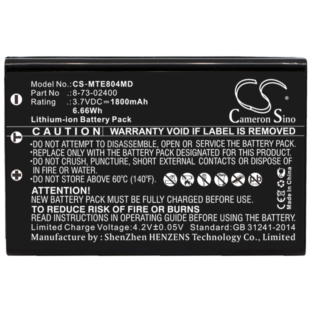 Batterier för medicintekniska produkter Seca CS-MTE804MD