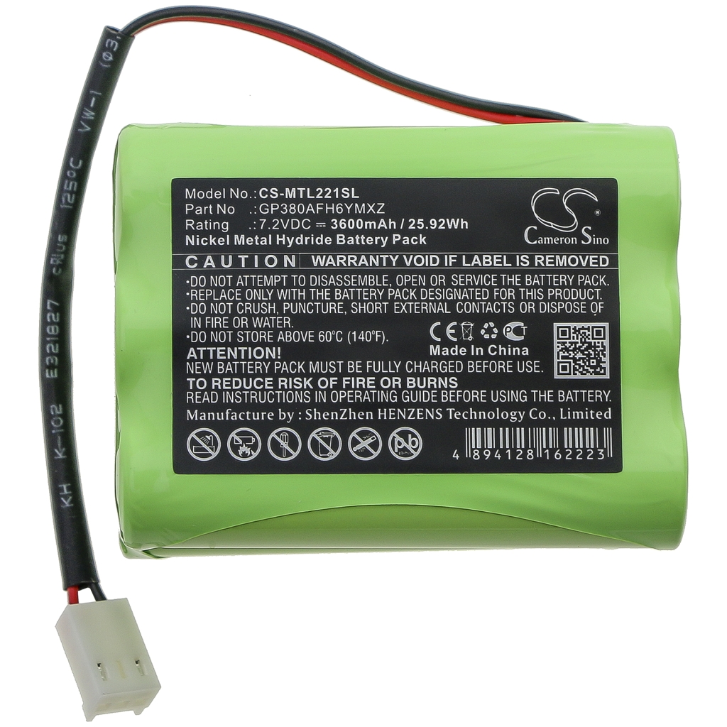 Battery Replaces GP380AFH6YMXZ