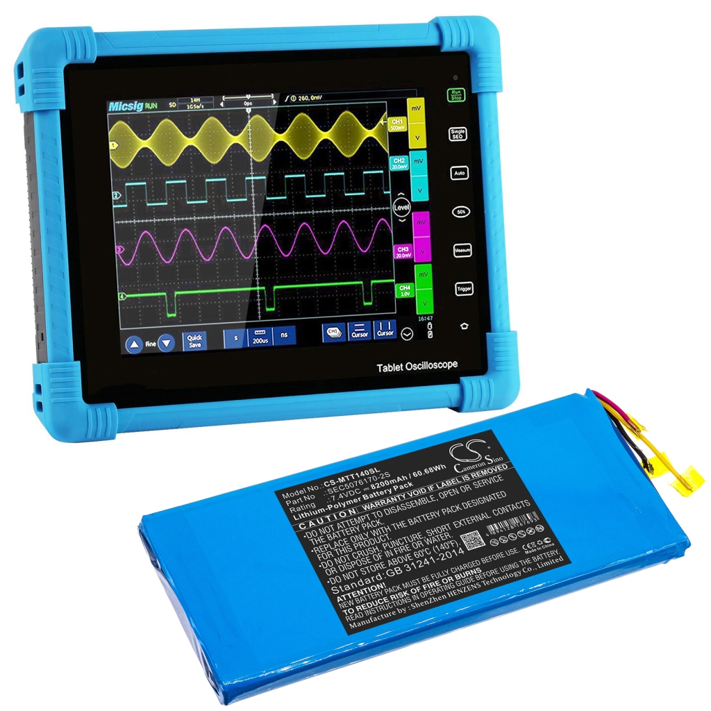 Batterier för verktyg Micsig CS-MTT140SL