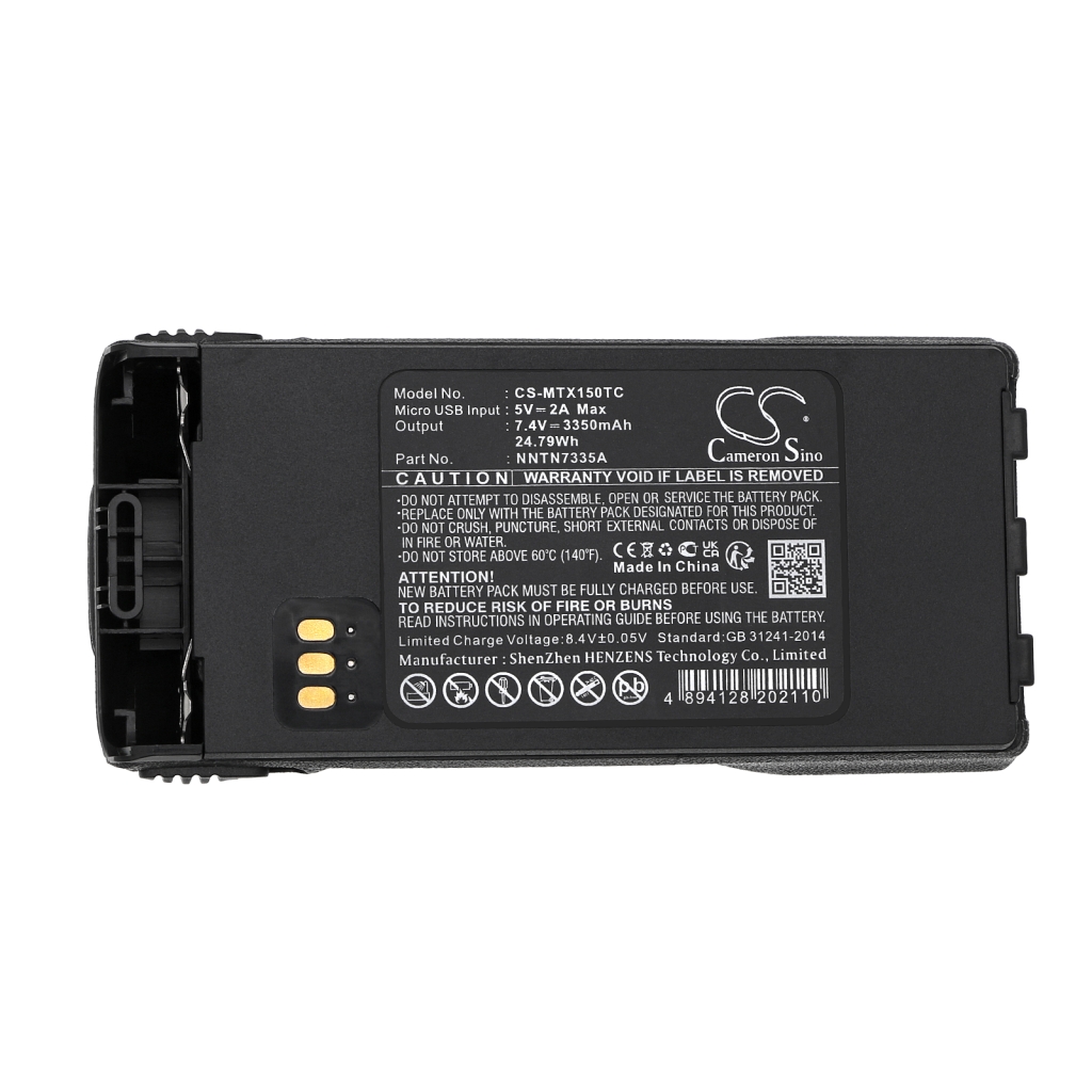 Battery Replaces NTN9851AR