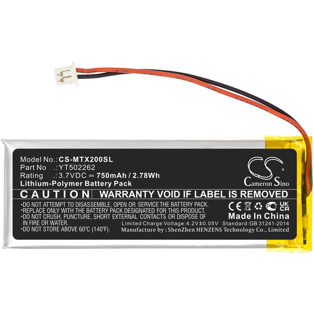 Battery Replaces YT502262