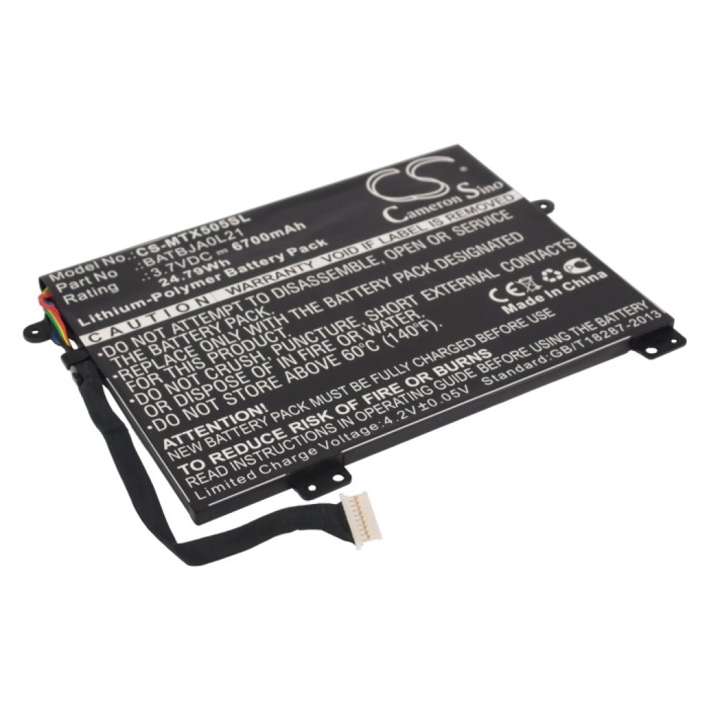 Tablet Battery Motorola CS-MTX505SL