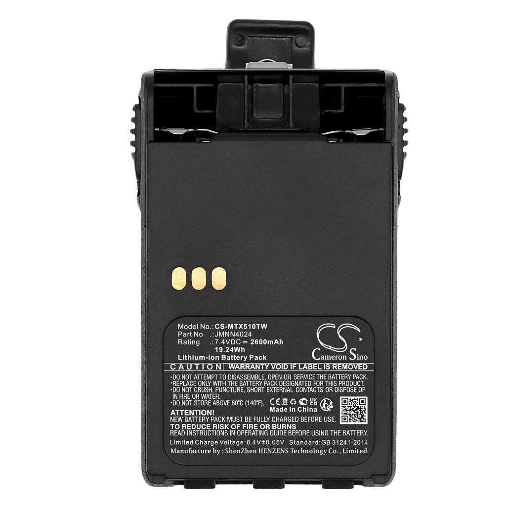 Two-Way Radio Battery Motorola Pro 5150 Elite