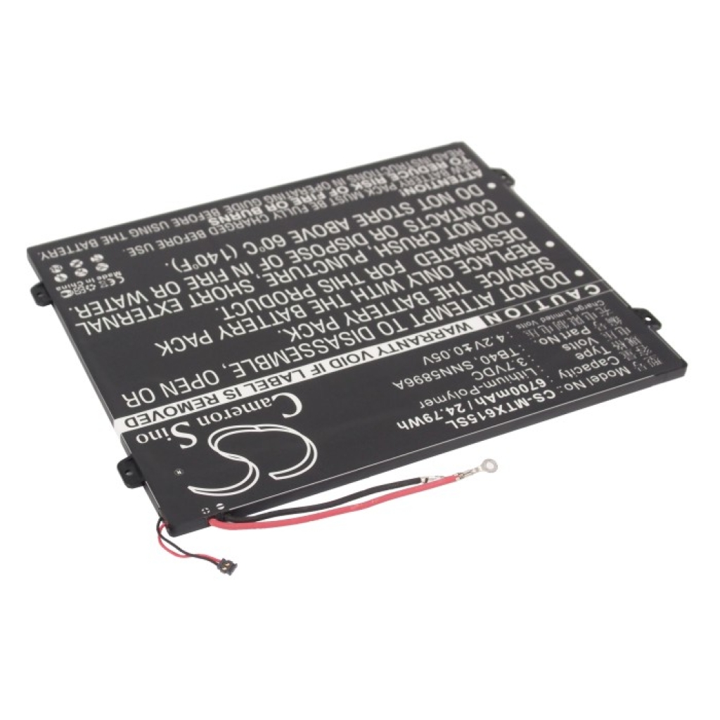 Tablet Battery Motorola CS-MTX615SL