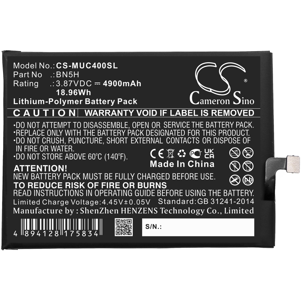 Battery Replaces BN5H