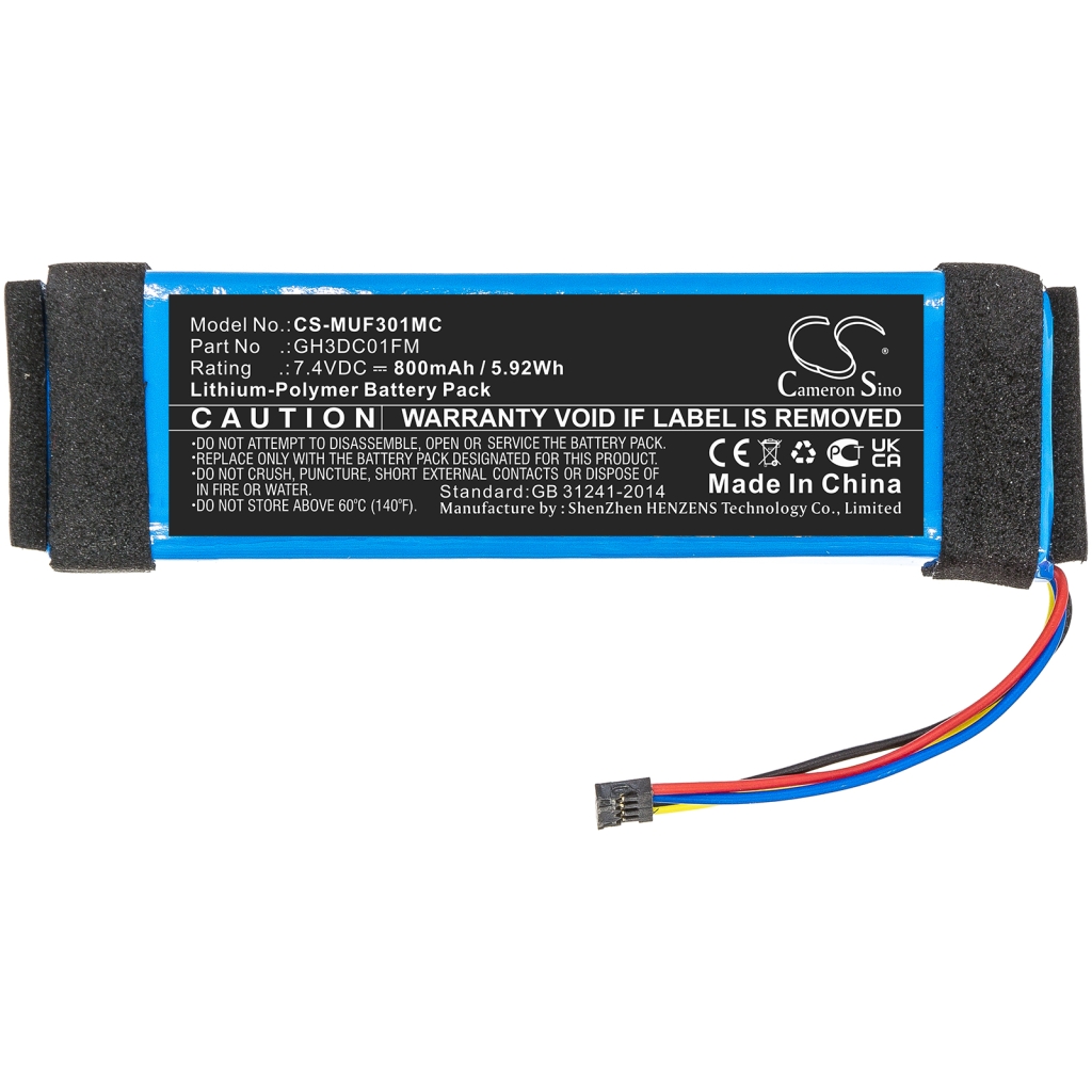 Battery Replaces GH3DC01FM