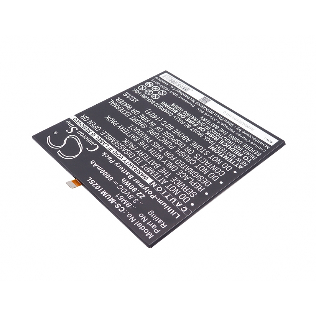 Batterier för surfplattor Xiaomi CS-MUM102SL