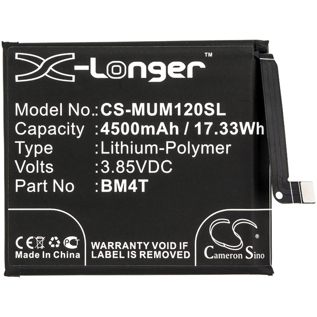 Batterier till mobiltelefoner Xiaomi CS-MUM120SL