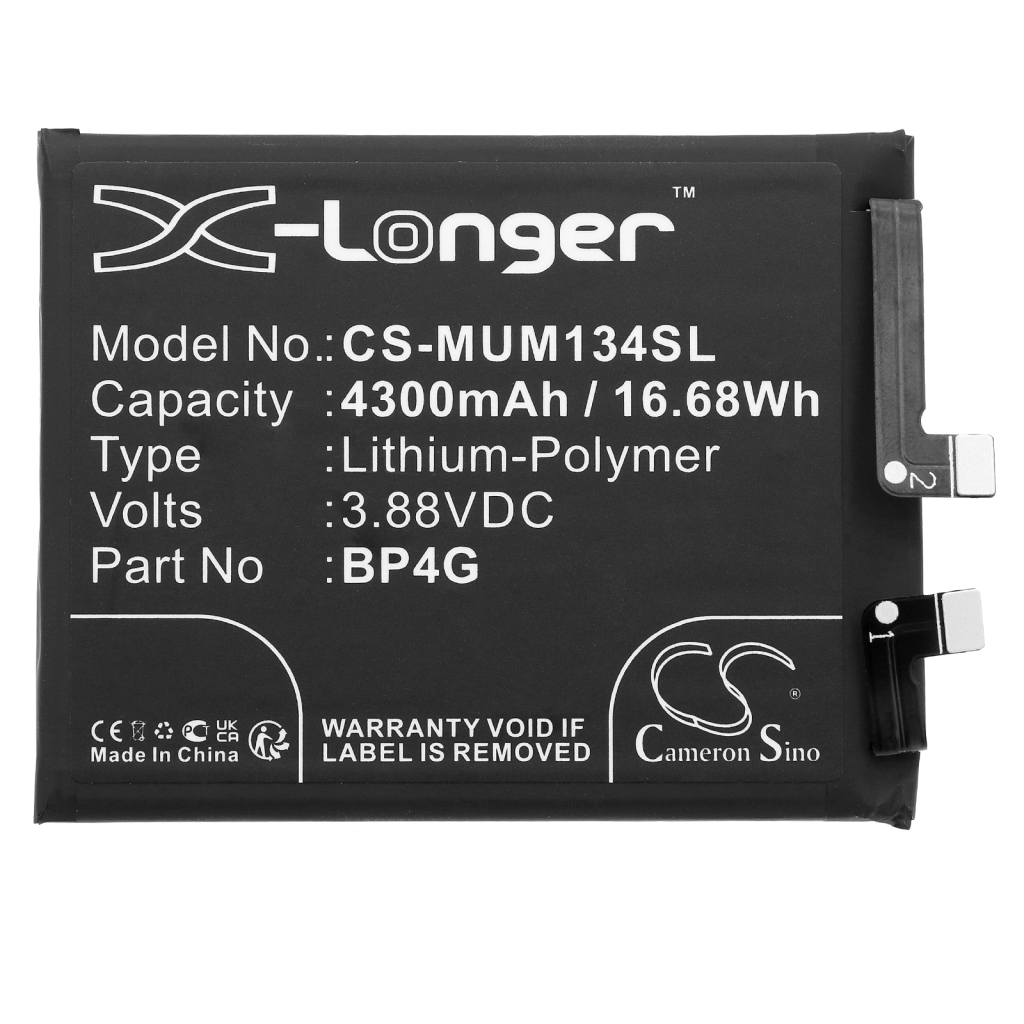 Compatible battery replacement for Xiaomi BP4G