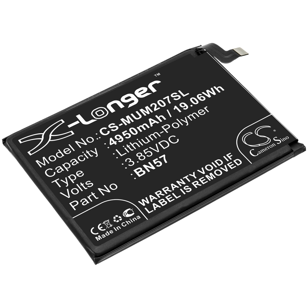 Batterier Ersätter Poco X3 NFC