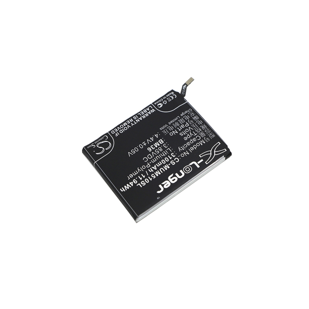 Compatible battery replacement for Xiaomi BM36