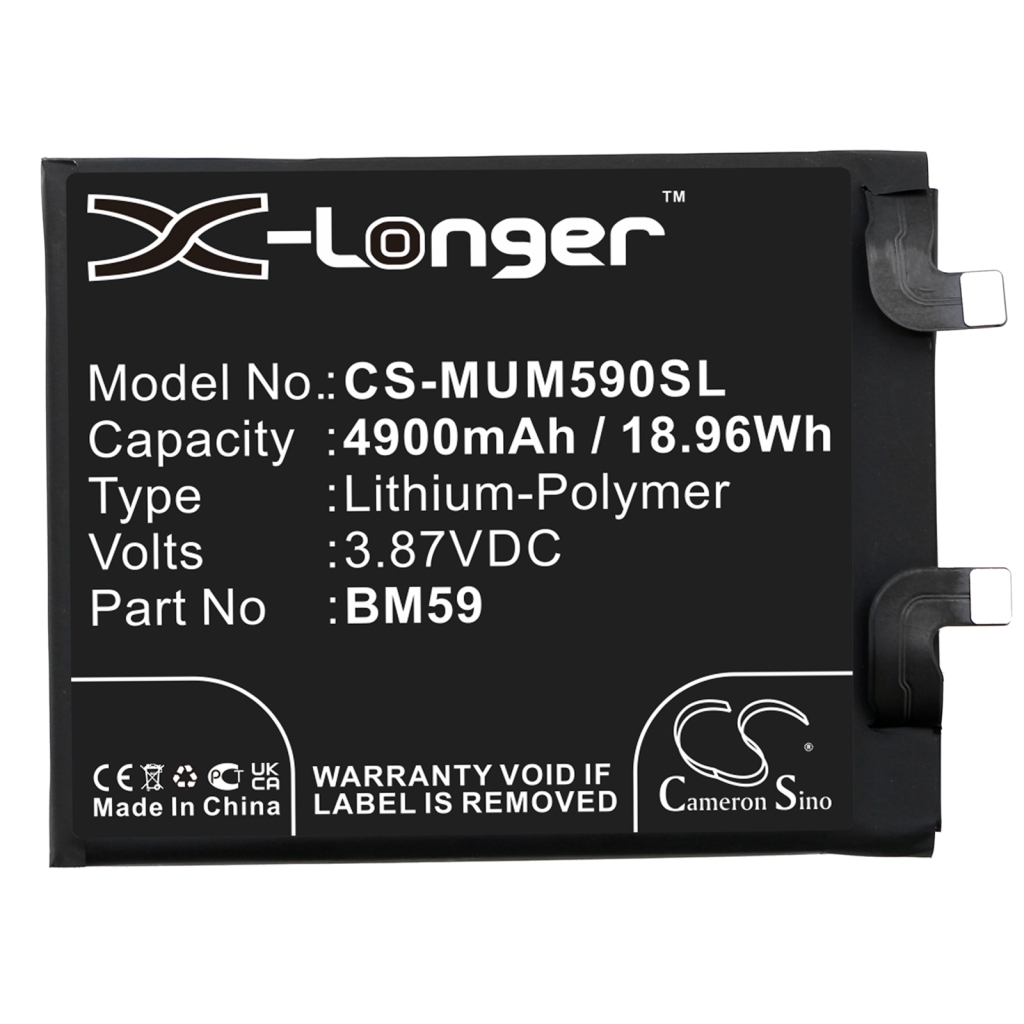 Batterier Ersätter Mi 11T 5G