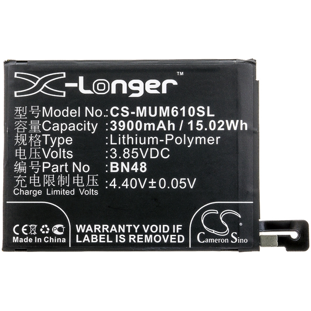 Batterier till mobiltelefoner Redmi CS-MUM610SL