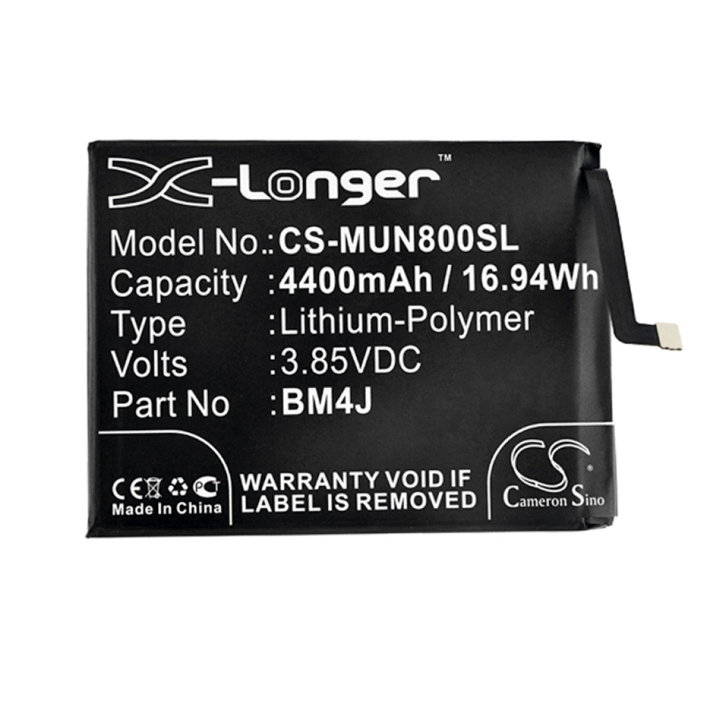 Compatible battery replacement for Xiaomi BM4J