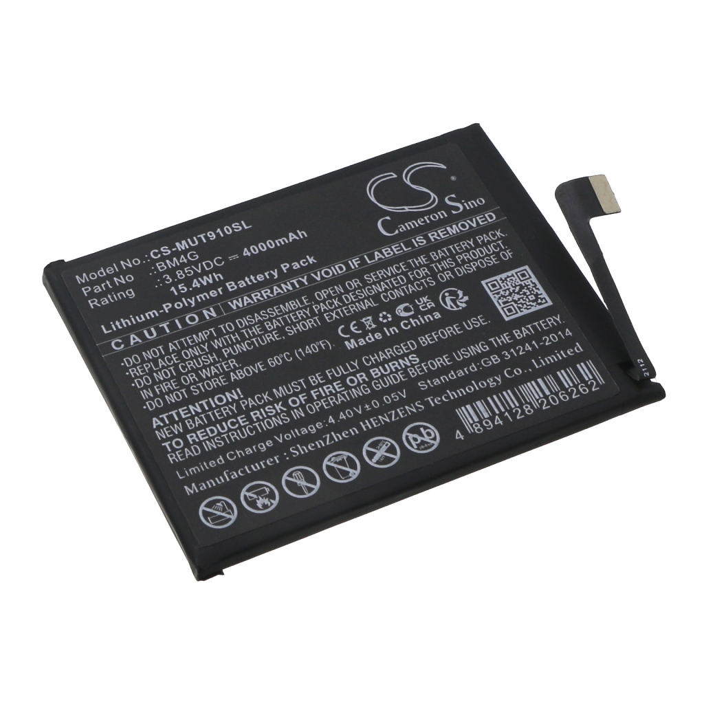 Batterier till mobiltelefoner Xiaomi CS-MUT910SL