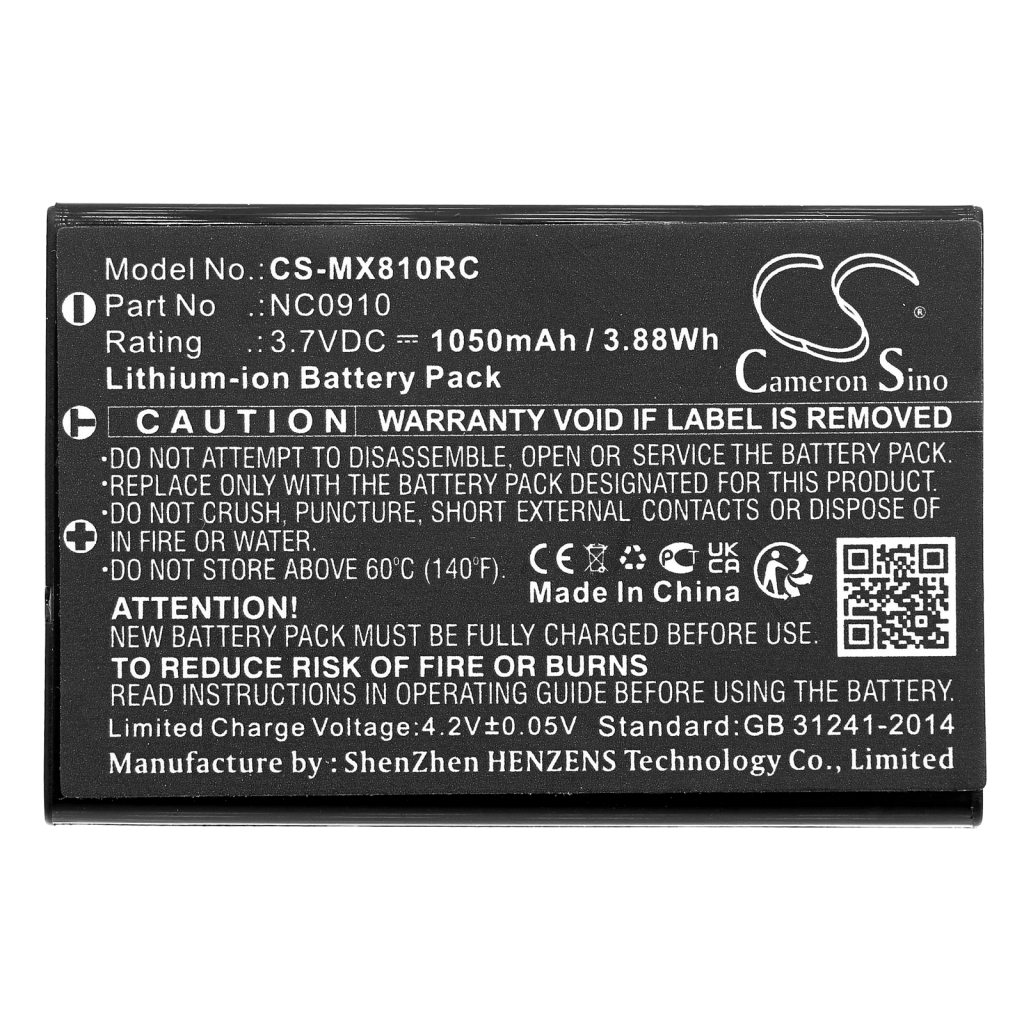 Battery Replaces BATTMX880