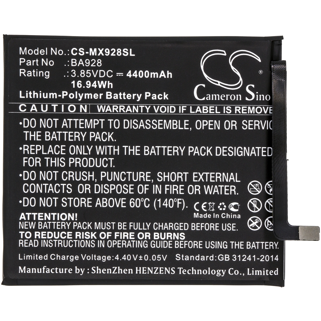 Batterier Ersätter M1928