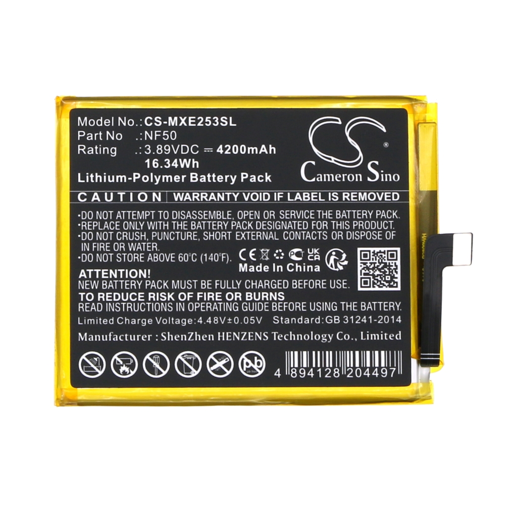 Batterier till mobiltelefoner Motorola CS-MXE253SL