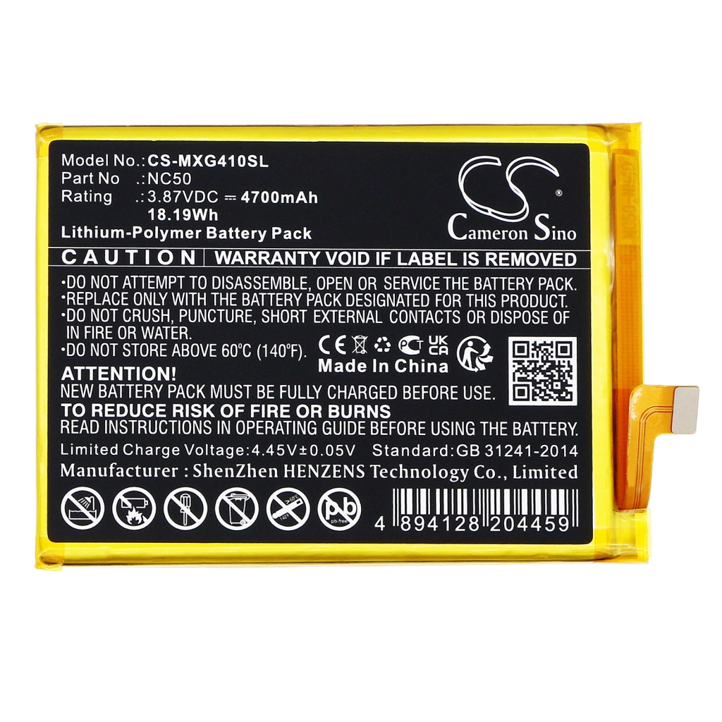 Batterier till mobiltelefoner Motorola CS-MXG410SL