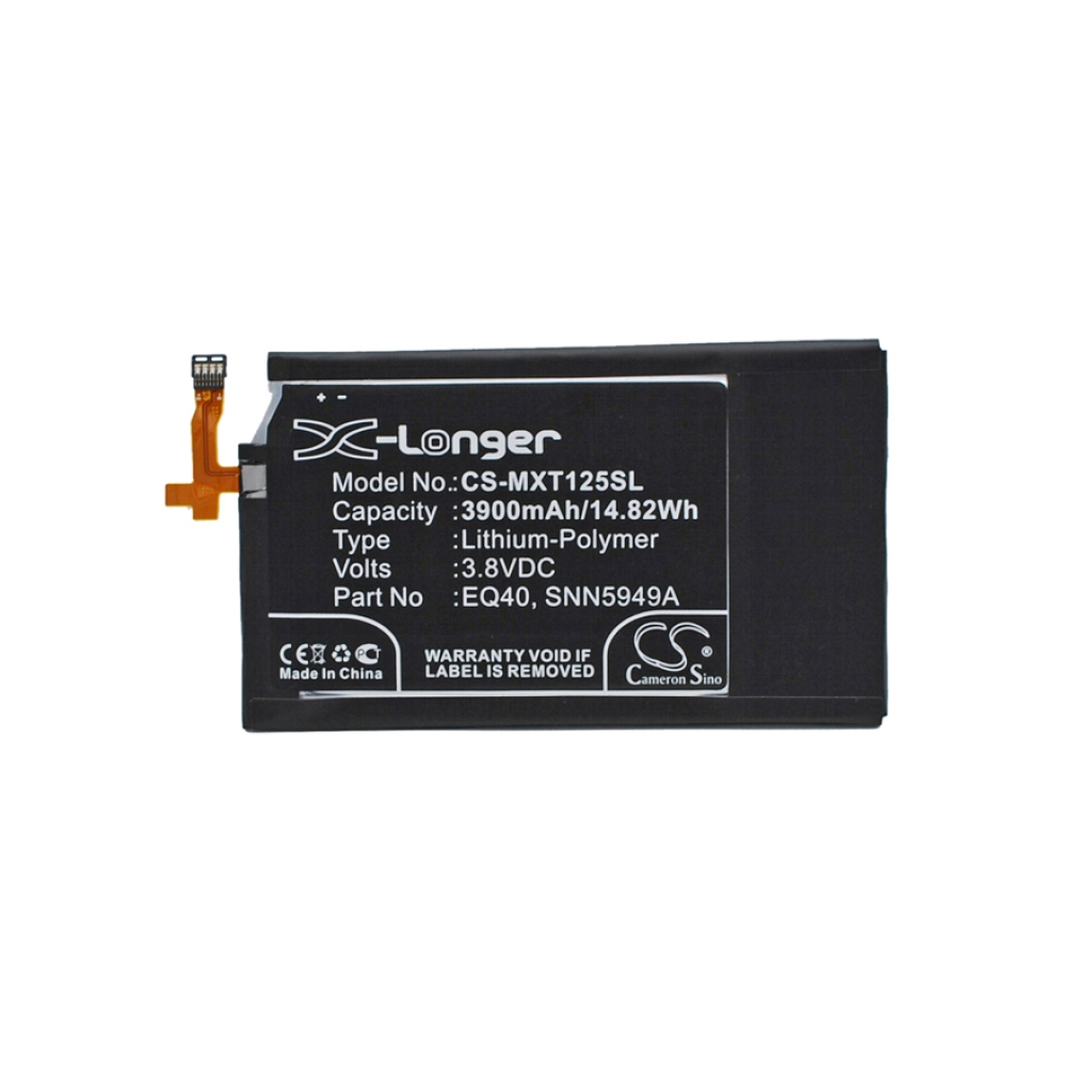 Batterier till mobiltelefoner Motorola CS-MXT125SL