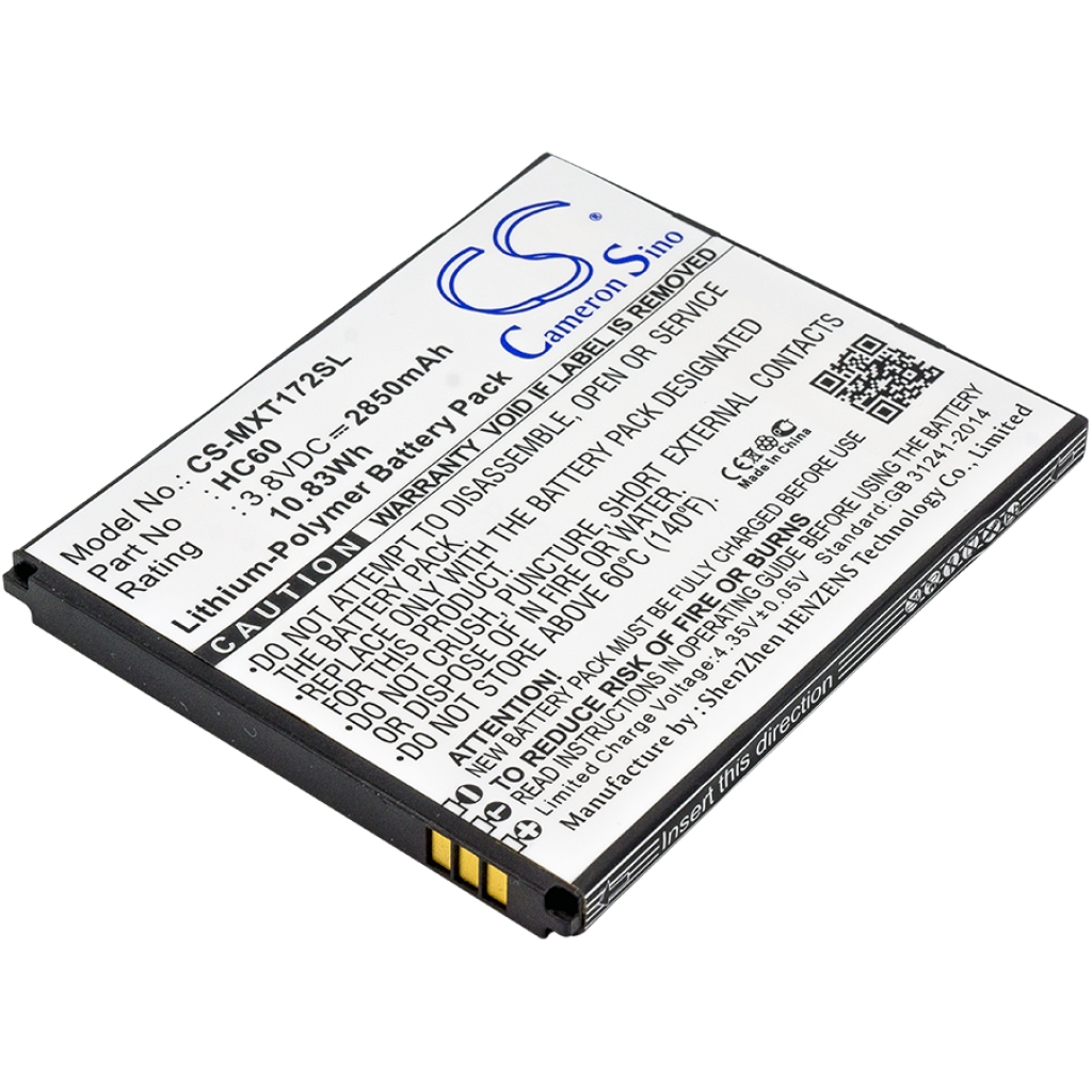 Battery Replaces HC60