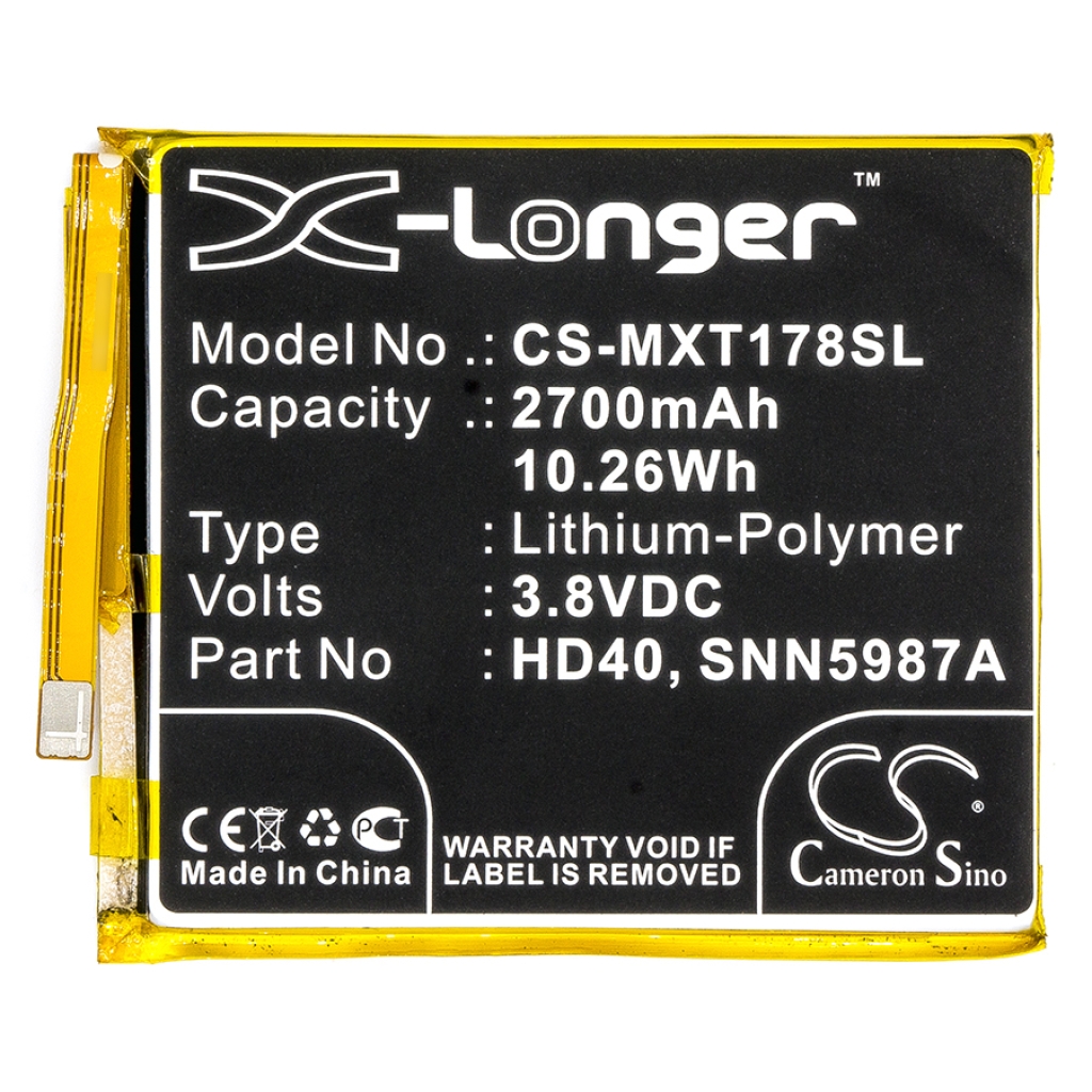 Battery Replaces SNN5987A