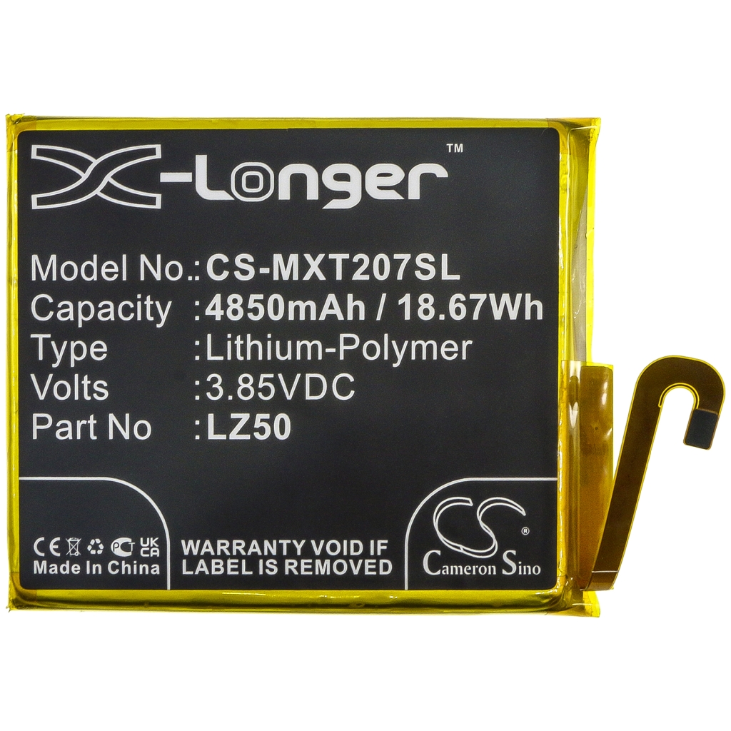 Batterier Ersätter XT2075-1